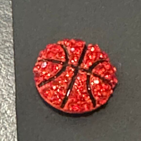 NWT 4 Pairs of Rhinestone Sports Ball Earrings - Picture 3 of 6